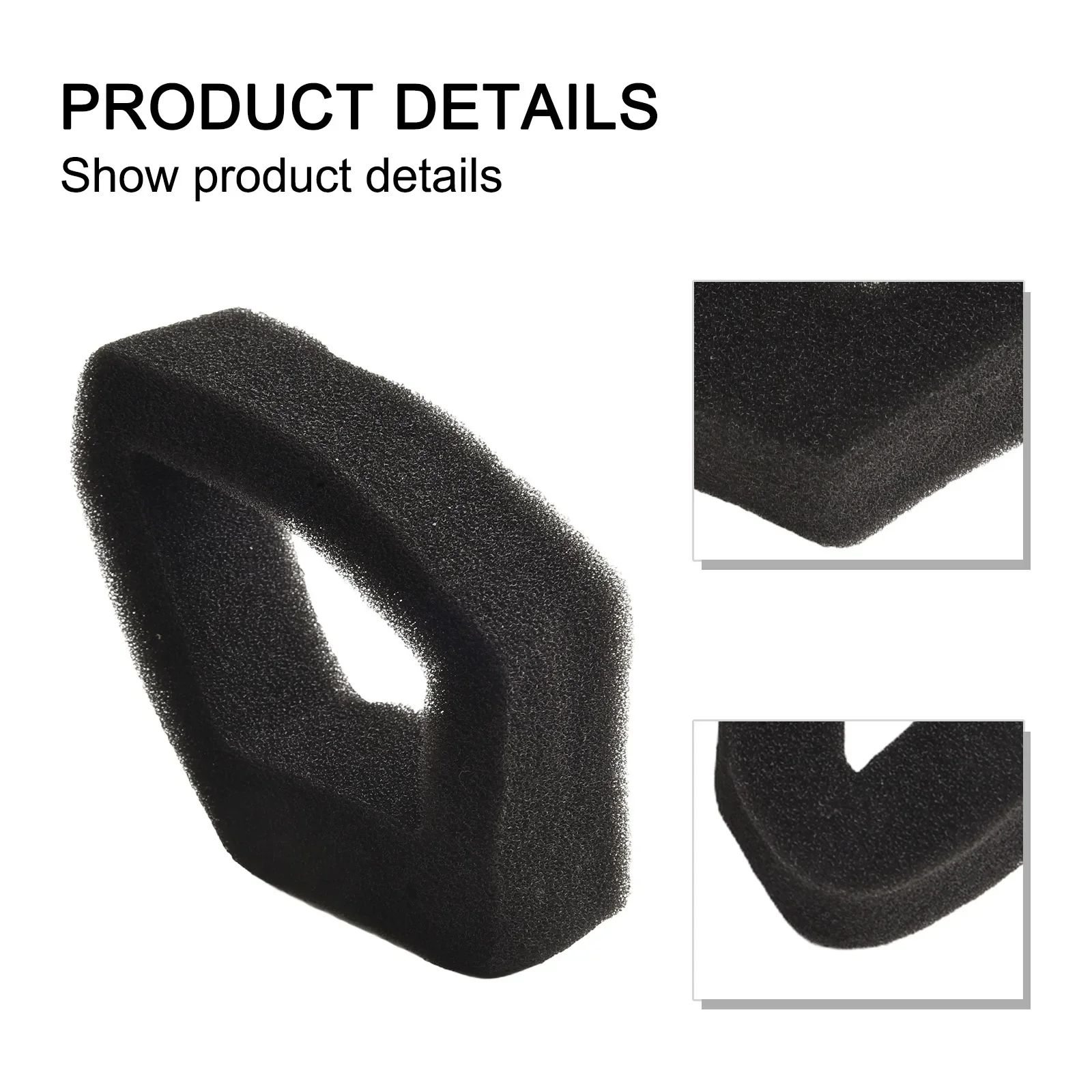 Piezas de filtro de aire 17211-Z0Z-000, cortacésped, limpiador de aire Element, Compatible con Honda GX35, HHT35, HHT35S, 10 unidades