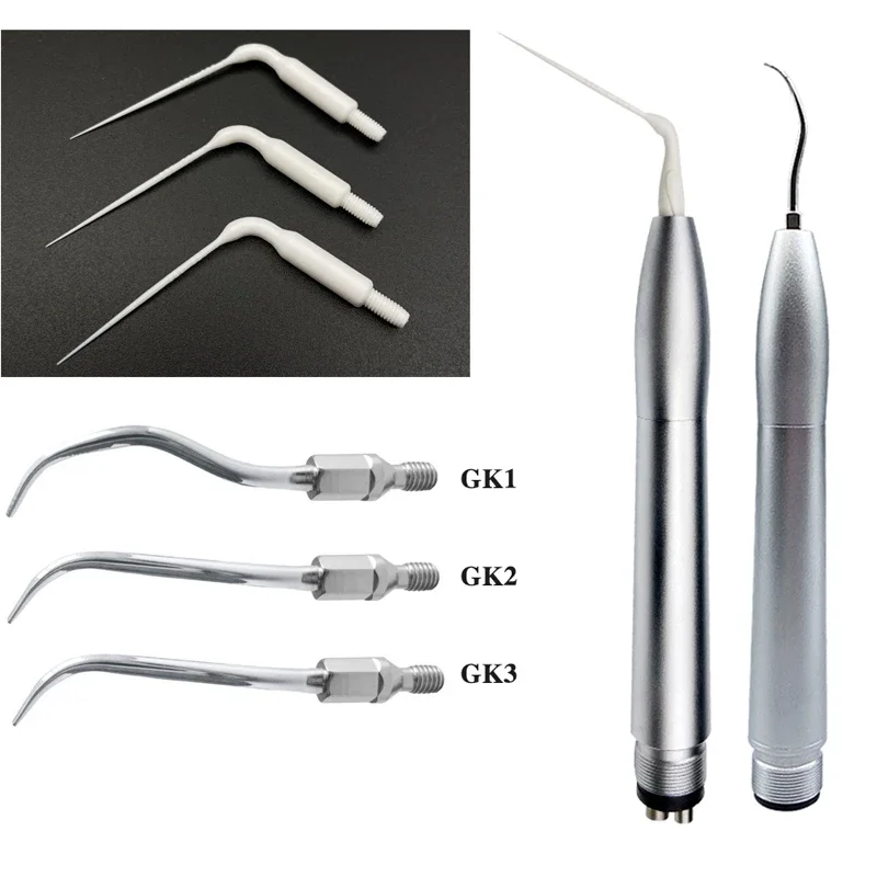 Charming Den tal equipment strumenti endodontici Den tal ultrasonic piezo air scaler con 3 punte per root c