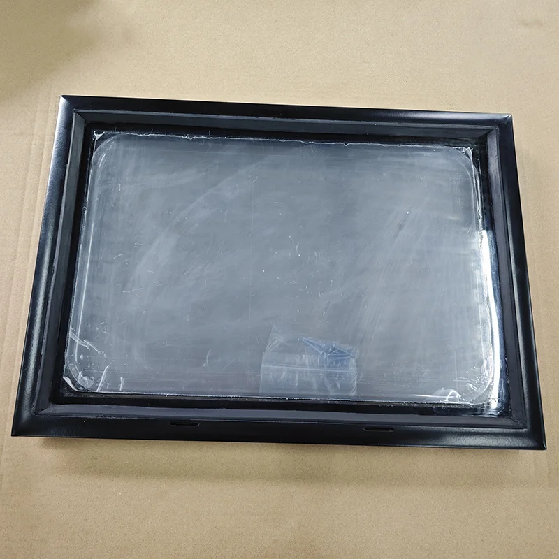 Customizable Aluminum Frame Fixed Window With Transparent Gray Glass For Camper Van view 3