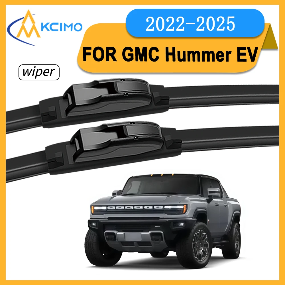 

Direct Replacement Front Wiper Blades For GMC Hummer EV 2022-2025 Front Pair All-Season Protection Windshield Wipers Set