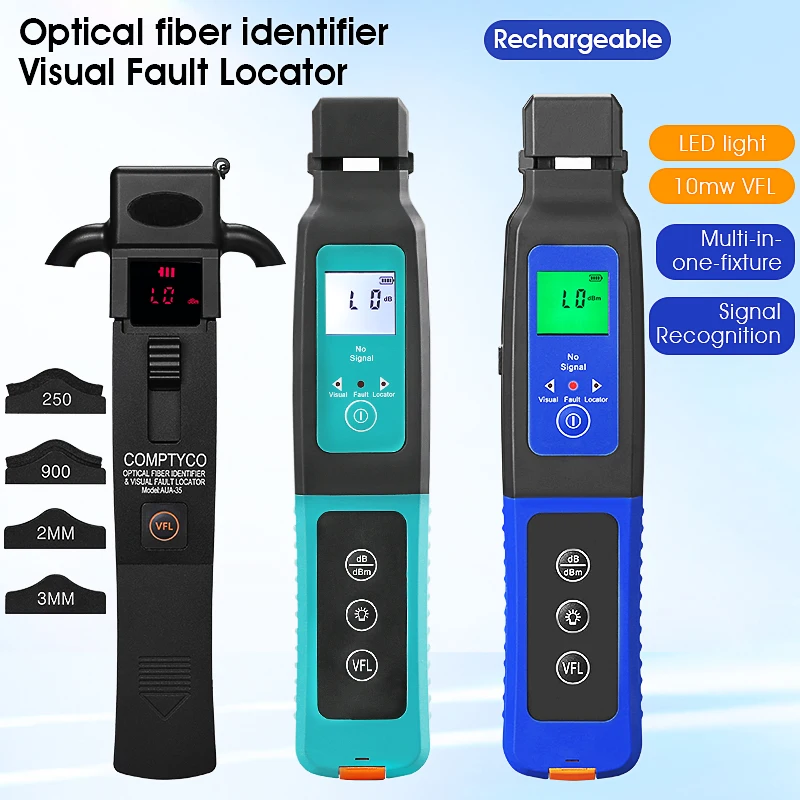 AUA-C40/40/35 Fiber Optic Identifier Visual Fault Locator 10mw Live Fiber Optical Identifier 800-1700nm