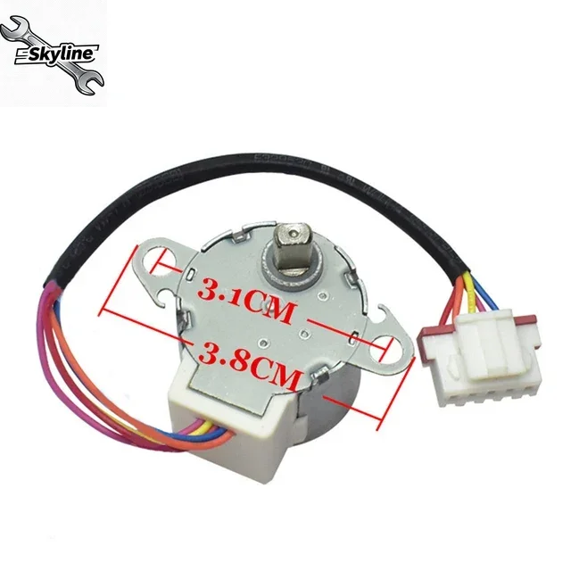 MP24GA5 Synchronous Step Swing Motor for Hanging Air Conditioning Conditioner 24BYJ48 Swing Leaf Deflector Wind 12V