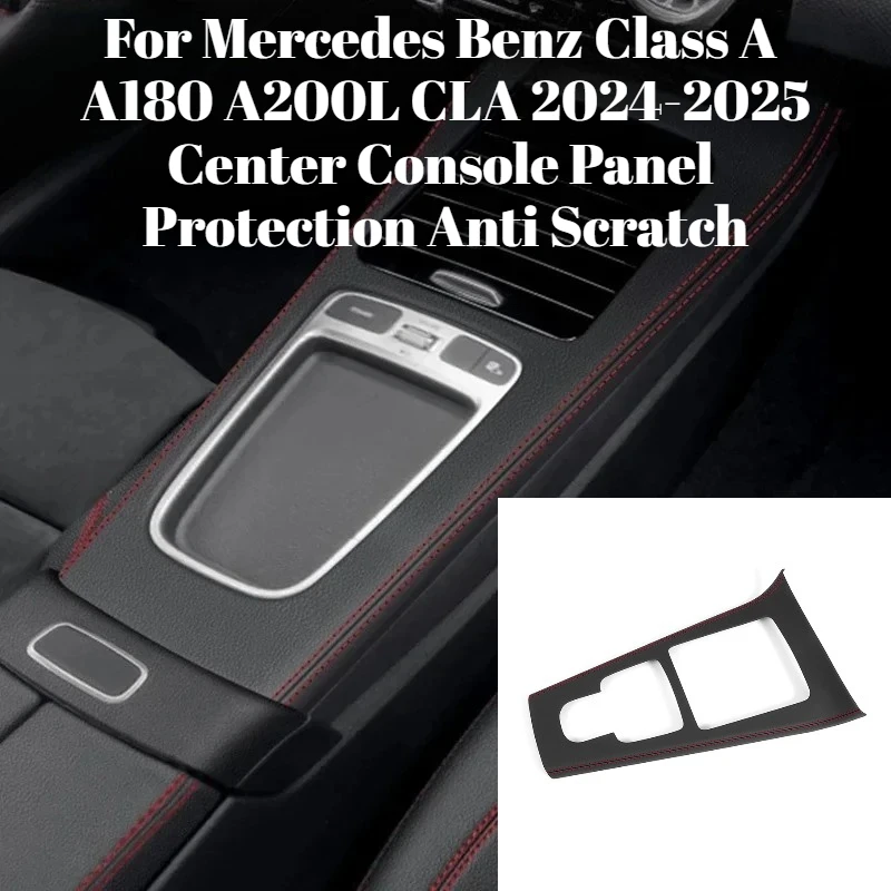 

For Mercedes Benz Class A A180 A200L CLA Center Console Panel Protection Anti Scratch Decorative Sticker Interior Accessories