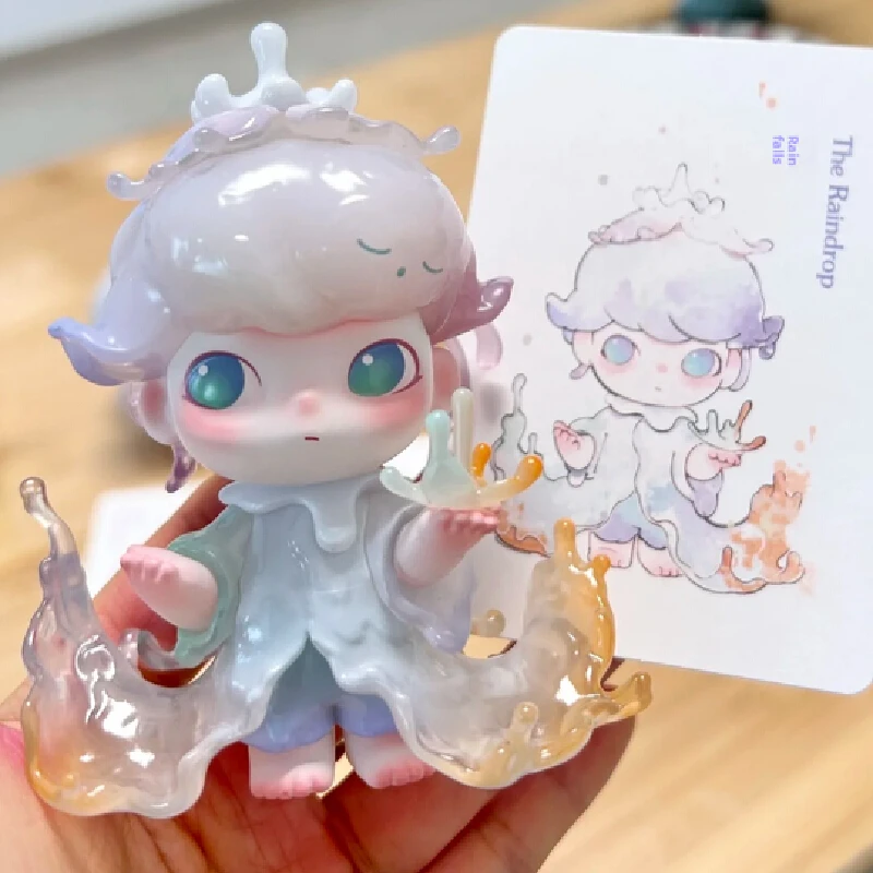 الرسمية حقيقية POPMART Dimoo الشكل الطبيعي سلسلة الشكل صندوق أعمى لعبة الموضة زخرفة العصرية صندوق غامض هدايا عيد الميلاد