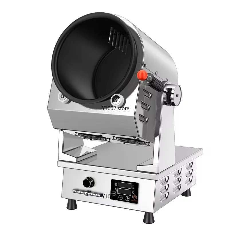 

Automatic Stir Fried Rice Rotating Cylinder Cooker for Gas & Electric Use Wok Cooking Machine for Restaurant Kitchen
