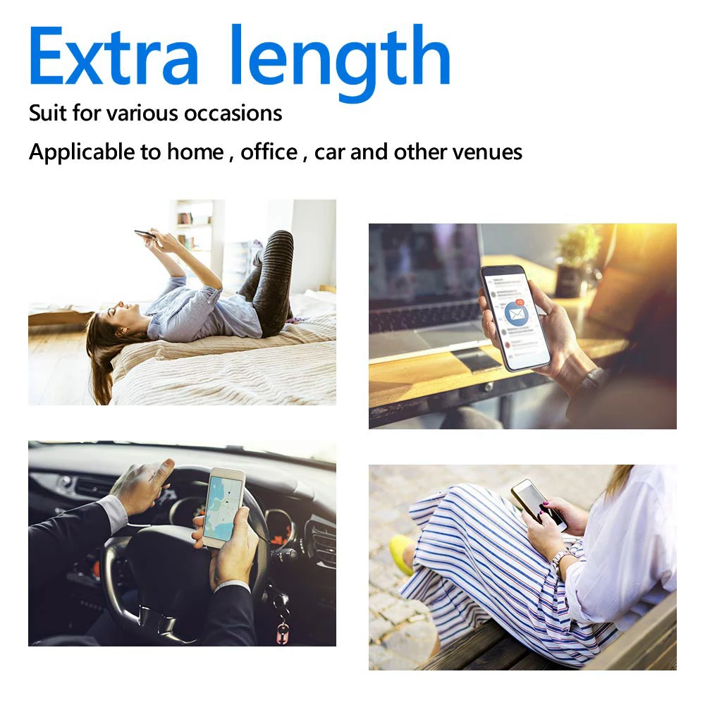 USB Typ C Kabel Datum Sync 2,4 A Schnelle Lade Nylon Geflochtene Draht Ladegerät Kabel Für Samsung Huawei Android Handy 1M 2M 3M – Detail 8