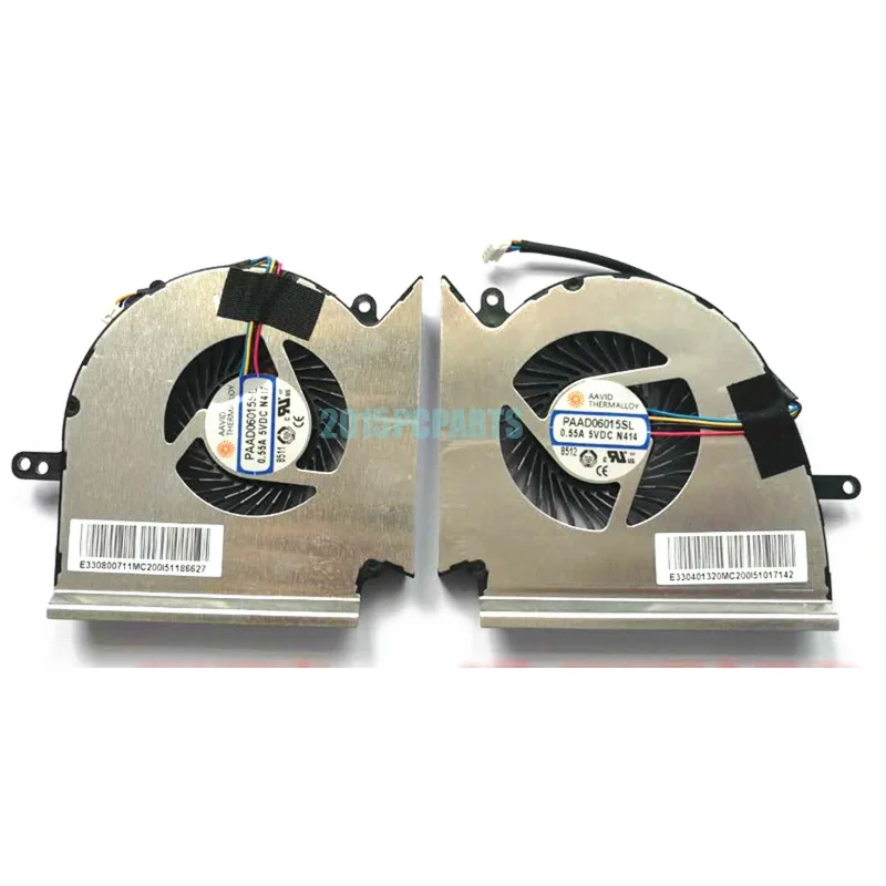 L+ for MSI GL75 Leopard 9SCSR 9SDR 9SER 10SCSK 10SCSR 10SDK 10SDR 10SEK CPU GPU Fan