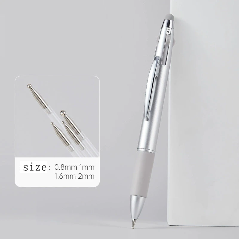 4 in 1 Nail Art Strumenti per punteggiare Nail Art Tip Dot Paint Kit per manicure Penna a sfera girevole Strumenti per punteggiare Penna per punte per unghie