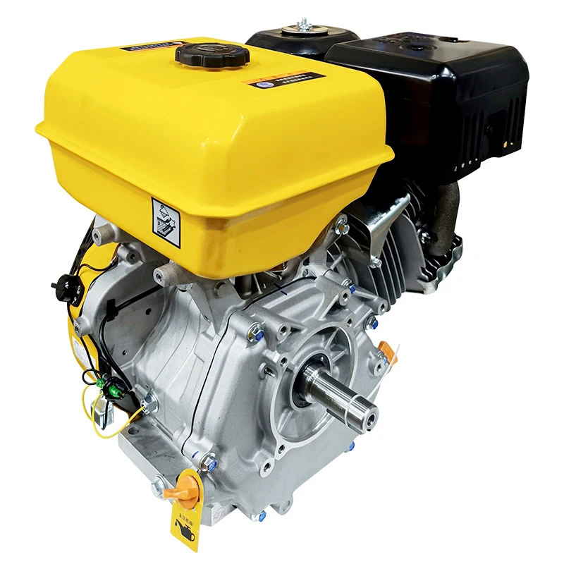 عمود أفقي لمحرك الغاز 420CCngine، محرك غاز OHV رباعي الأشواط مع بداية كهربائية، عمود 1 بوصة (25.4 مم)