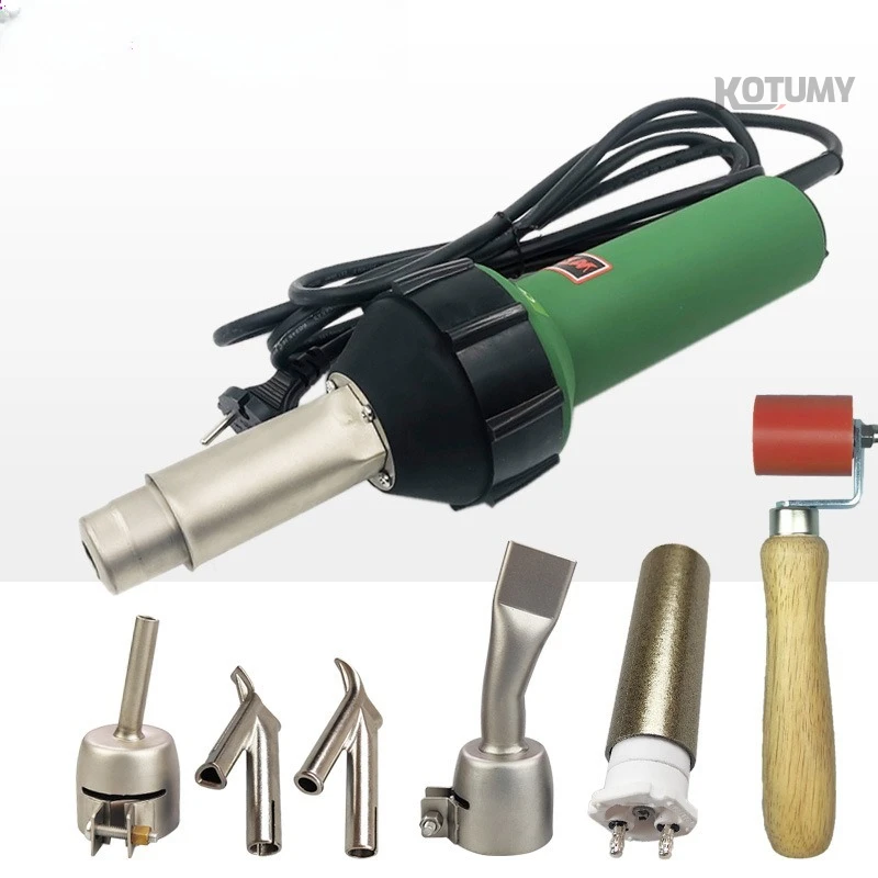 

High Power 1600W Industrial Hot Air Gun Multifunctional Plastic Welding Gun for PVC Floor & PP Board Joining