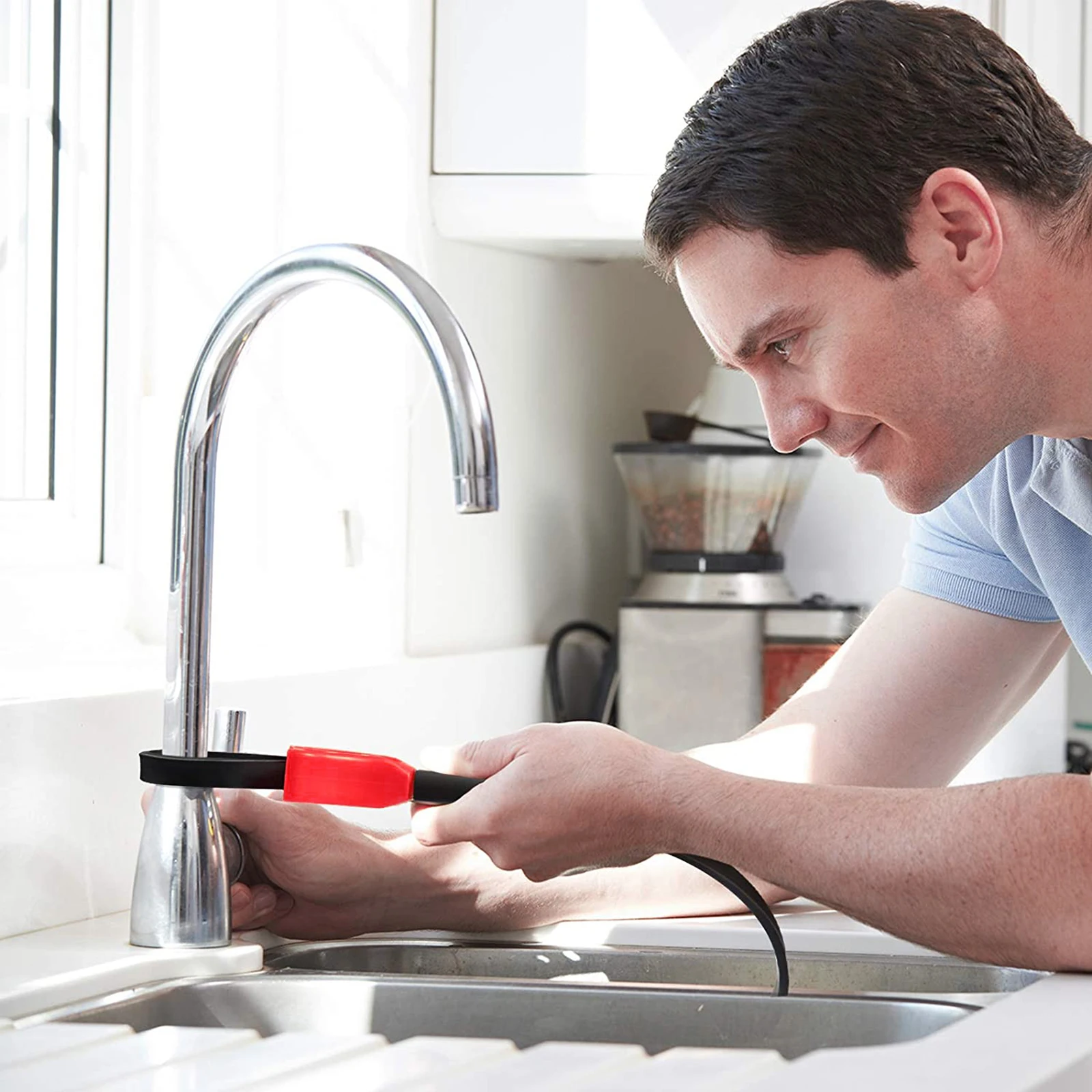 

Adjustable Wrench Jar Opener Rubber Strap Belt Multifunctional Bottle Opener Universal Strap Wrench Tool For Home Kitchen Hand