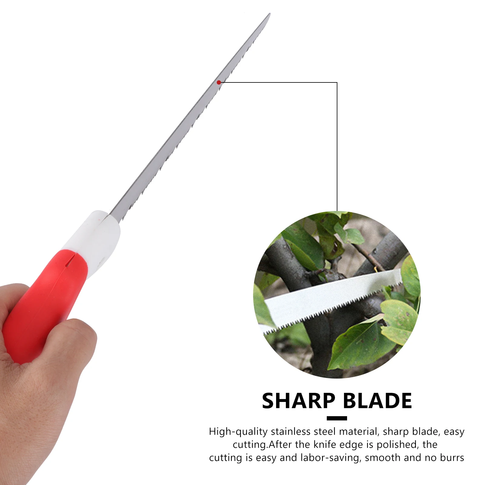 

Pruning Saw Lightweight Durable Alloy Steel Foldable Gardening Tool For Tree Cutting Woodworking Art Park Trimming Household