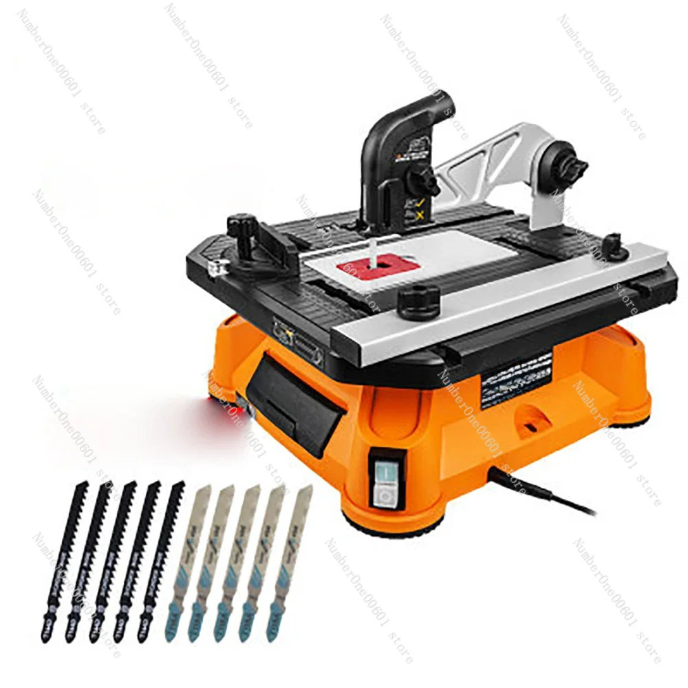 220V Multi-function Table Saw WX572 Jigsaw Chainsaw Cutting Machine Sawing Tools Woodworking 650W Domestic Power Tools