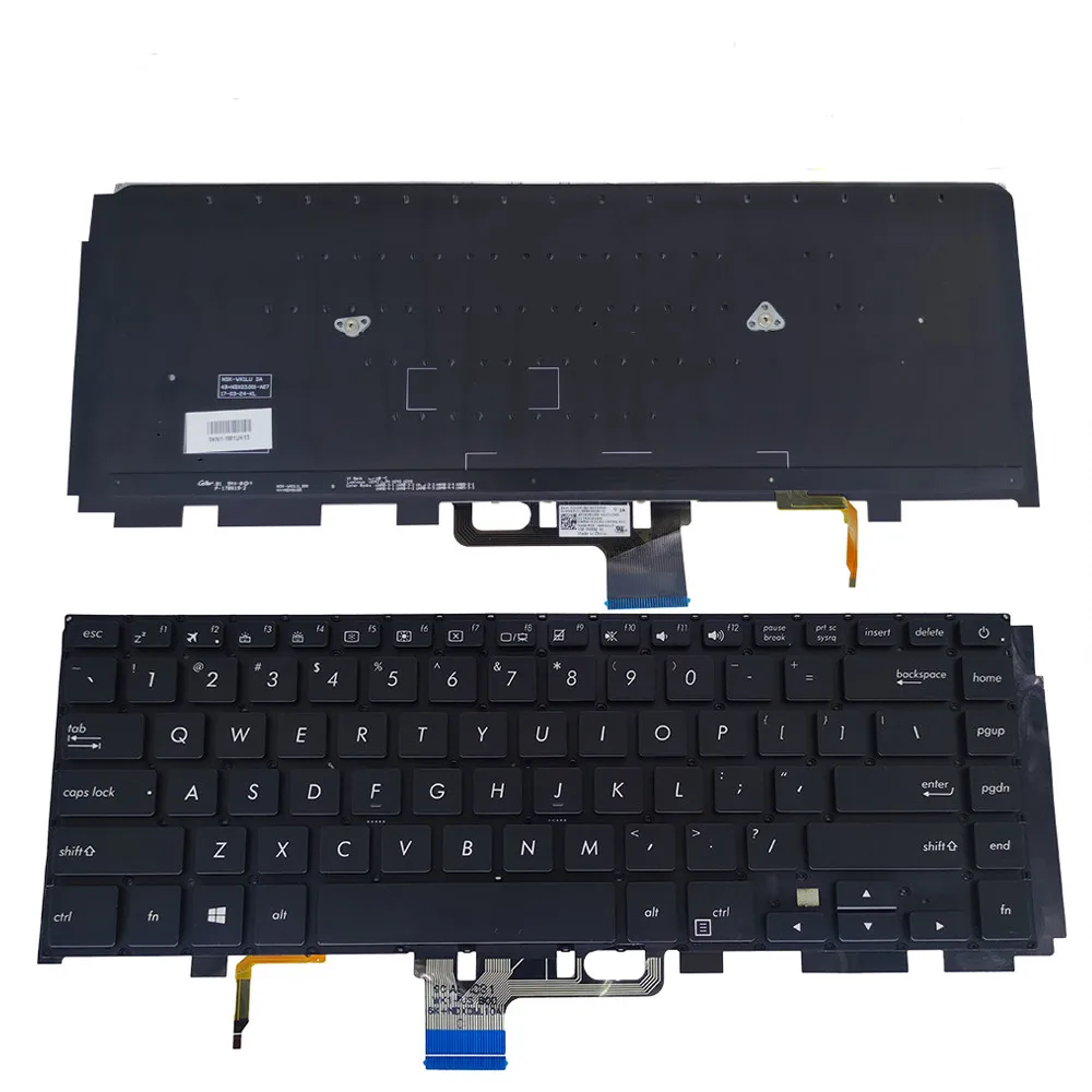 New For Asus Pro UX550 UX550VE UX550VD UX530 UX550 UX580 UX530UX UX530UQ UX5 Laptop US keyboard backlit 0KNB0-4624US00 NSK-WK1BU