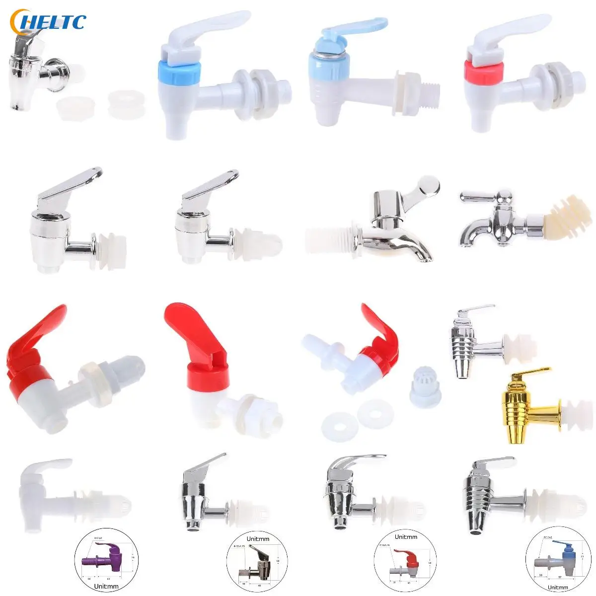 Bottling Spigot Wine Valve Water Dispenser Switch Tap Glass Wine Bottle  Faucet Jar Wine Barrel Water Tank Faucet With Filter