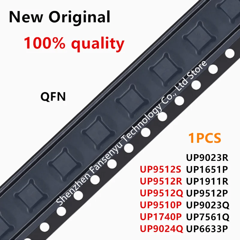 (1pece)100% New UP1740P UP9510P UP9512S UP9512R UP9512Q UP9024Q UP9023R UP1911R UP9512P UP9023Q UP7561Q UP6633P UP1651P QFN