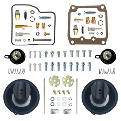 INTRUDER 400 VS400 VK51A FRONT & REAR Carburetor repair kit aircut valve plunger diaphragm carb rebuild parts