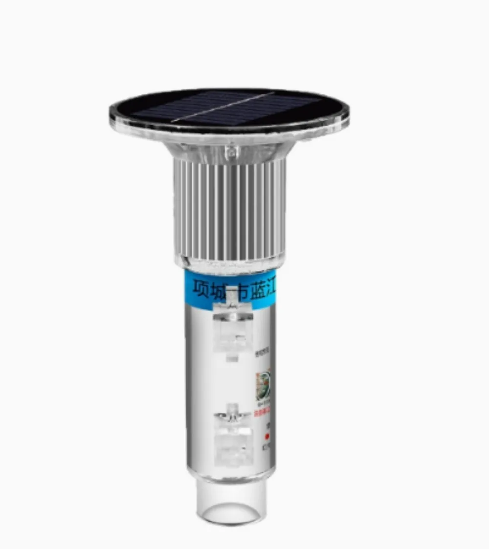 Solar-Powered Net Marker Light – Waterproof Flashing Light for Fishing Boats & Marine Use (Lures Fish, IP67 Rated)