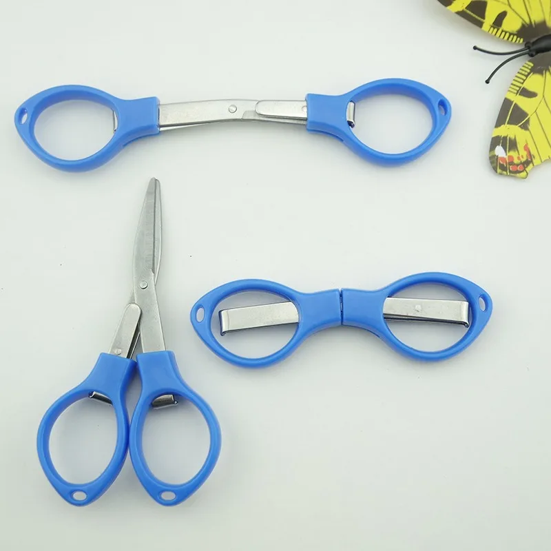 Mini Exquisite Folding Tailor's Scissors Stretch Multifunctional Outdoor Travel Fishing Scissors Sewing Supplies Fabric Cutter