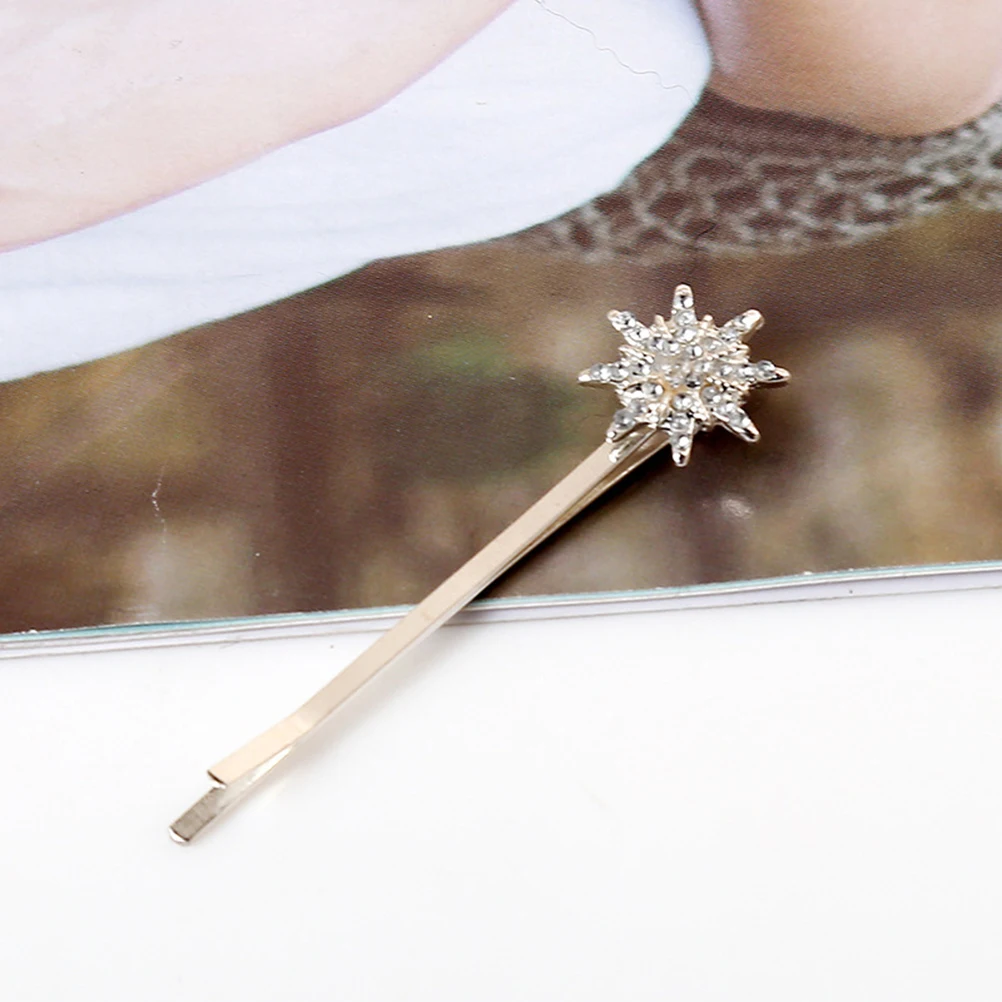 

5 pcs Women Women'S Barrettes Bobby Pins Hair naments Alloy Clip Pearl Girl Hairpin Elegant Wedding Party Decorations