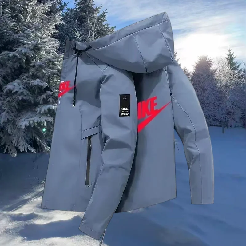 Jaket hoodie kasual dengan des - Outdoor Sport Jacket Brand ulasan dan harga