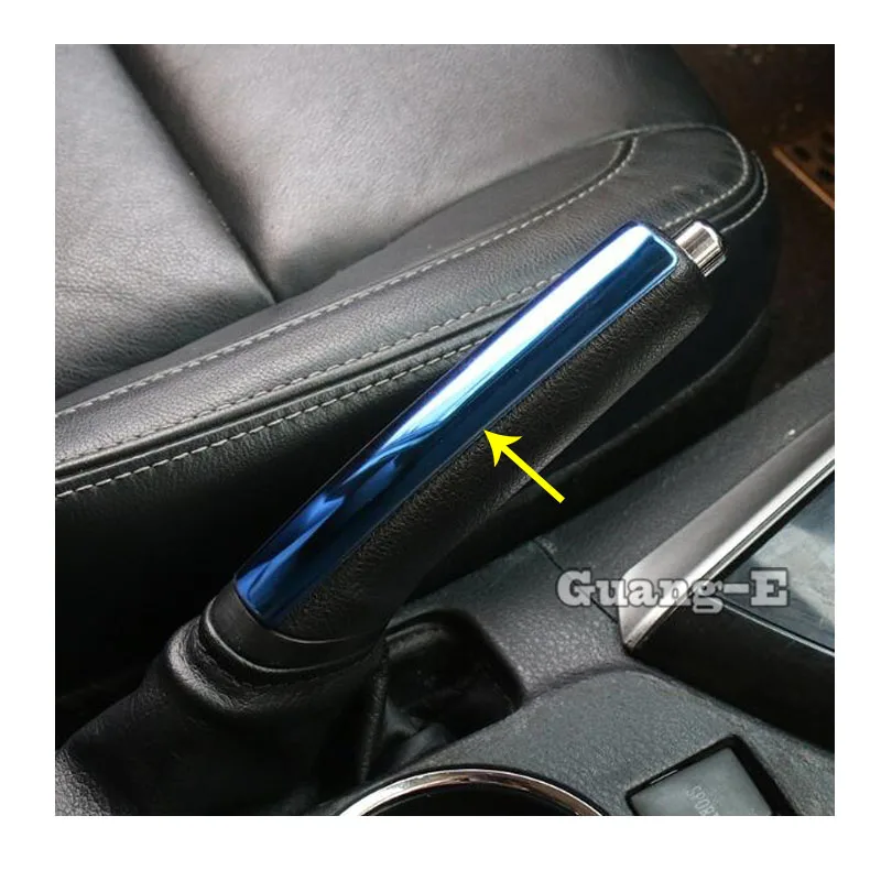 Car Styling Stick Armrest Handrail Trim Frame Handbrake Handle Cover Parking For Toyota Corolla Altis 2017 2018 2019