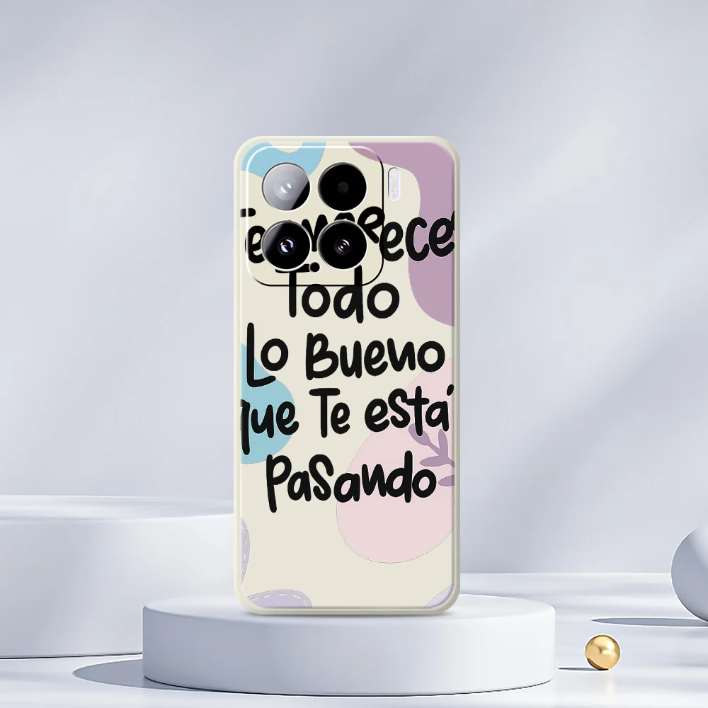 حافظة هاتف على الطراز الإسباني لهاتف Xiaomi Mi 15 Ultra Mi 14T 13T 12T 11T Pro لهاتف Xiaomi Mi 13T Pro Mi 11T Pro حافظة ناعمة من السيليكون