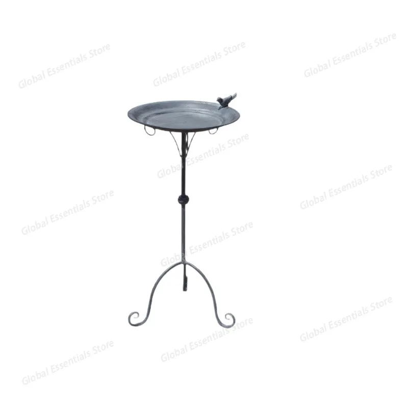 

Outdoor Bird Bath Sculpture Versatile Decor Feeder Station Stand Vintage Style Birdbath Bowl for Park Garden Backyard Yard Lawn