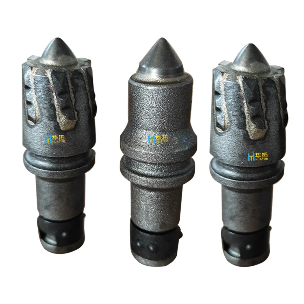Huatao Hard Rock C31 Drill Bit Tungsten Carbide Spiral Bullet Silver Wear-resistant Forging Low-cost Drilling