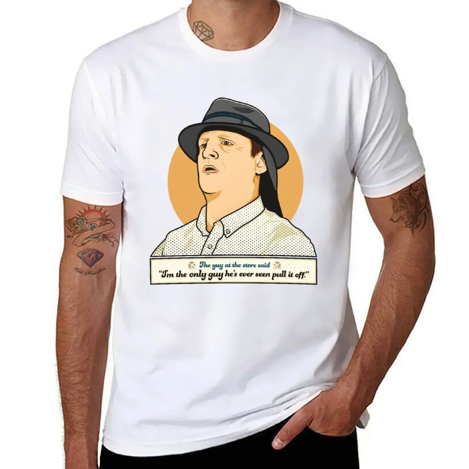 

Brian's Hat ITYSL T-Shirt anime shirt valentines clothes Anime t-shirt mens graphic t-shirts funny