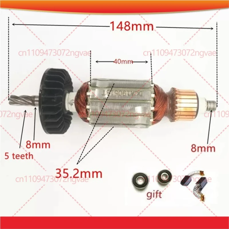 For Hitachi 5-tooth DH24PB3 DH24PC3 360720E C210716E rotor