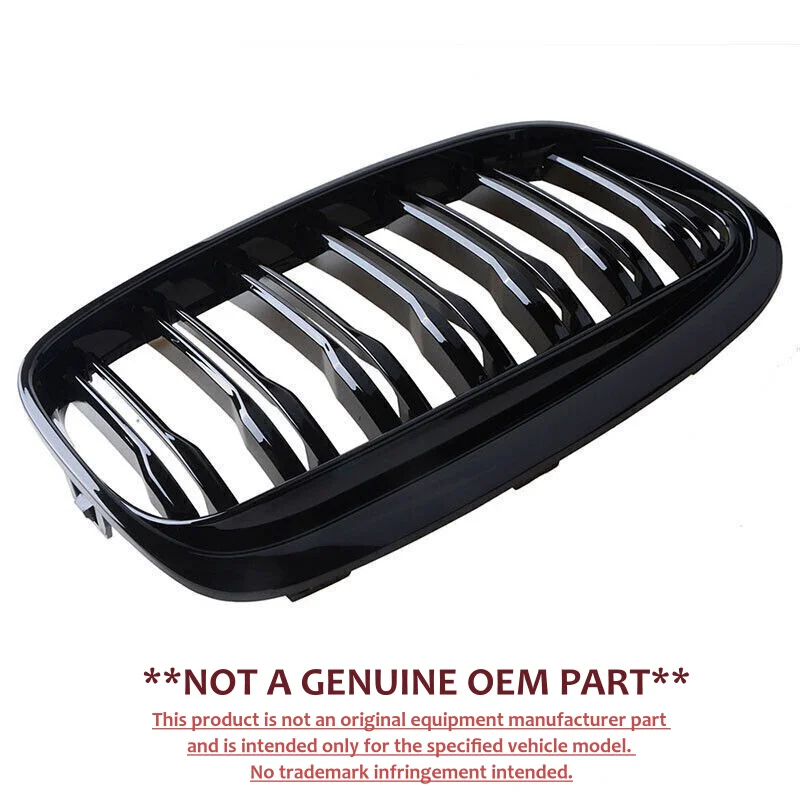 For BMW 2 Series Active Tourer F45 Black Front Bumper Grille Air Intake Grill Exterior Body Accessories - view 4
