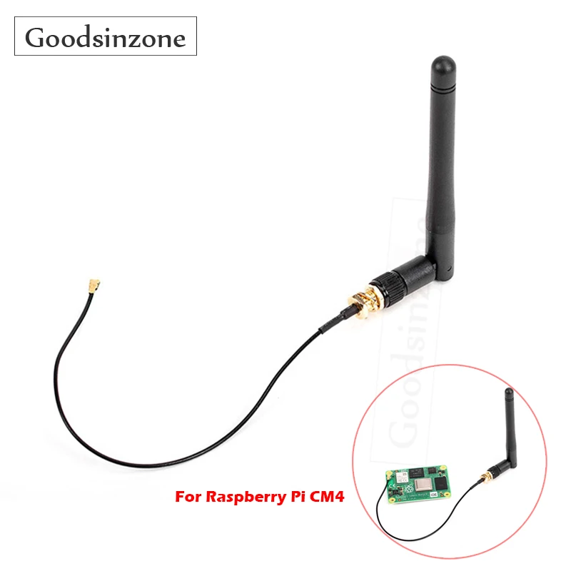 Raspberry Pi Compute Module 4 Antenna Kit Supports 2.4G/5G WiFi Frequency Band For Raspberry Pi CM4 Board