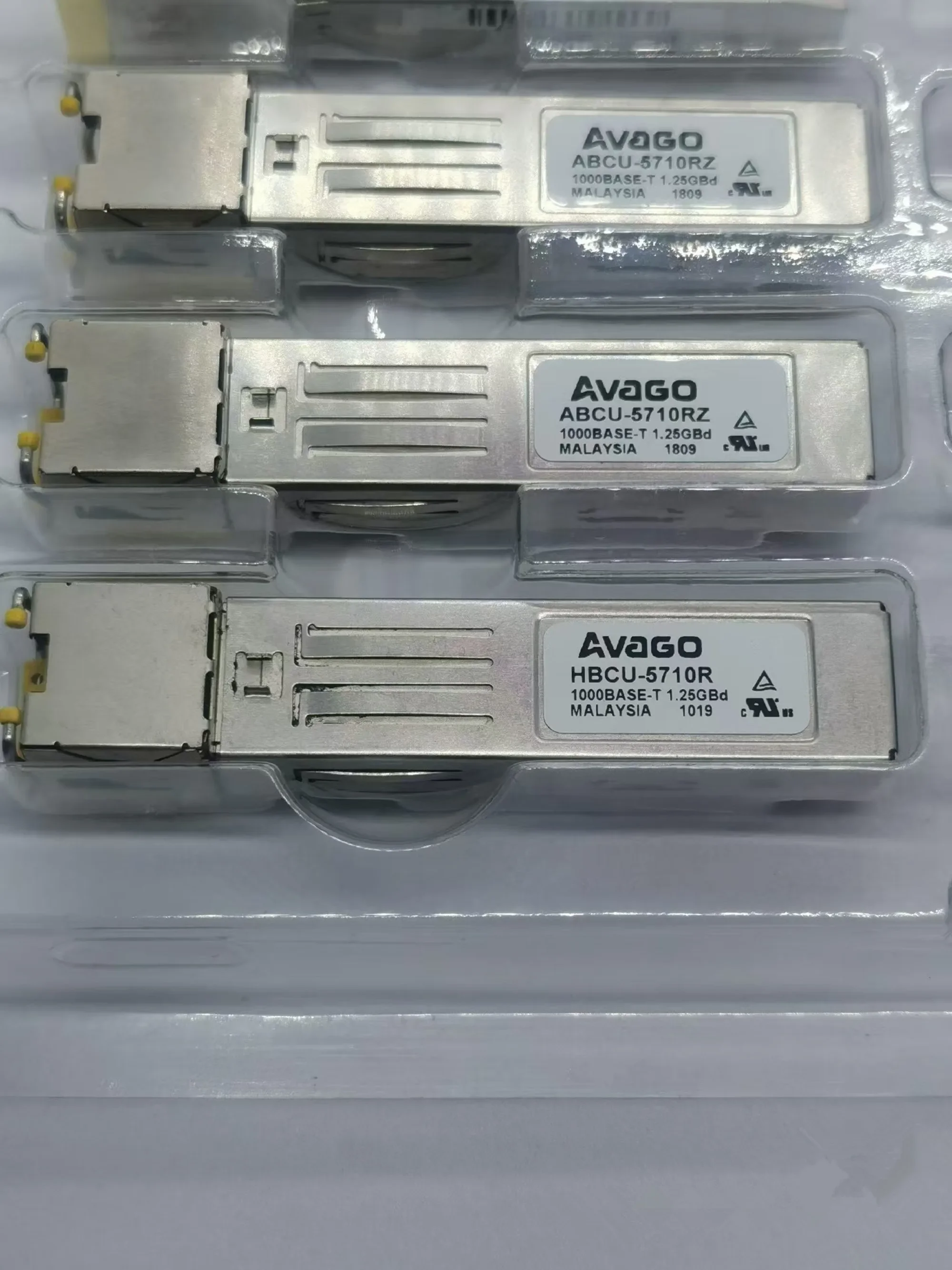 HBCU-5710R AVAGO SFP RJ45 Optical Fiber 1.25GB Transceiver 1000BASE-T