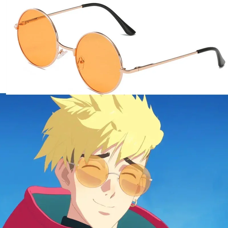 

Аниме Trigun Cosplay оранжевые очки Vash The Stampede аксессуары для косплея подарки для мужчин