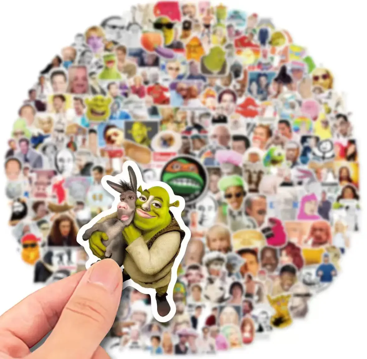 50 قطعة تتميز بشخصيات الإنترنت تعبيرات شخصية فكاهية من المسلسلات التلفزيونية الأمريكية وتصاميم الملصقات. #5