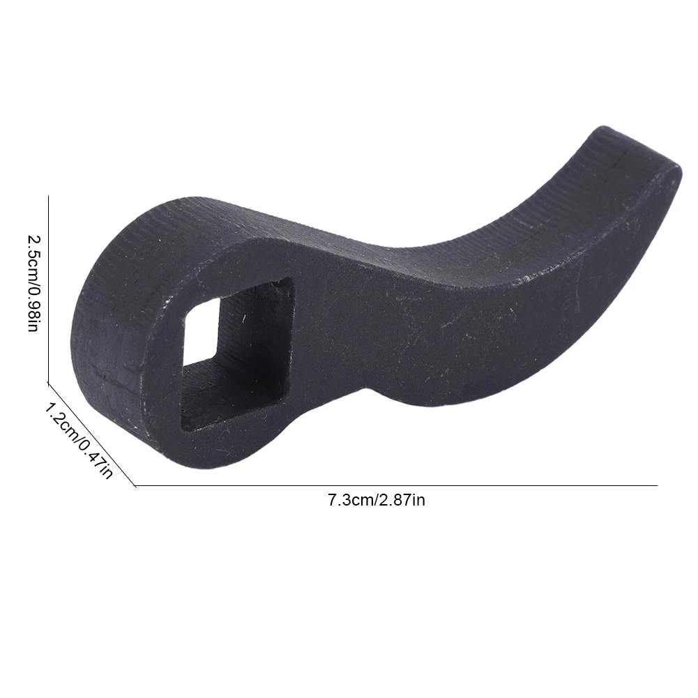 Cabezal adaptador de llave de barra de palanca, barra de demolición de 1/2 pulgadas, cabezal de llave de barra de palanca, herramientas de reparación de automóviles de extracción de medio eje para espacios apretados