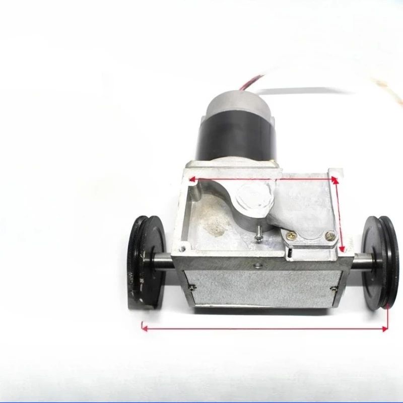 

Flame cutting machine accessories, gearbox assembly, with drive wheels, with trolley motor