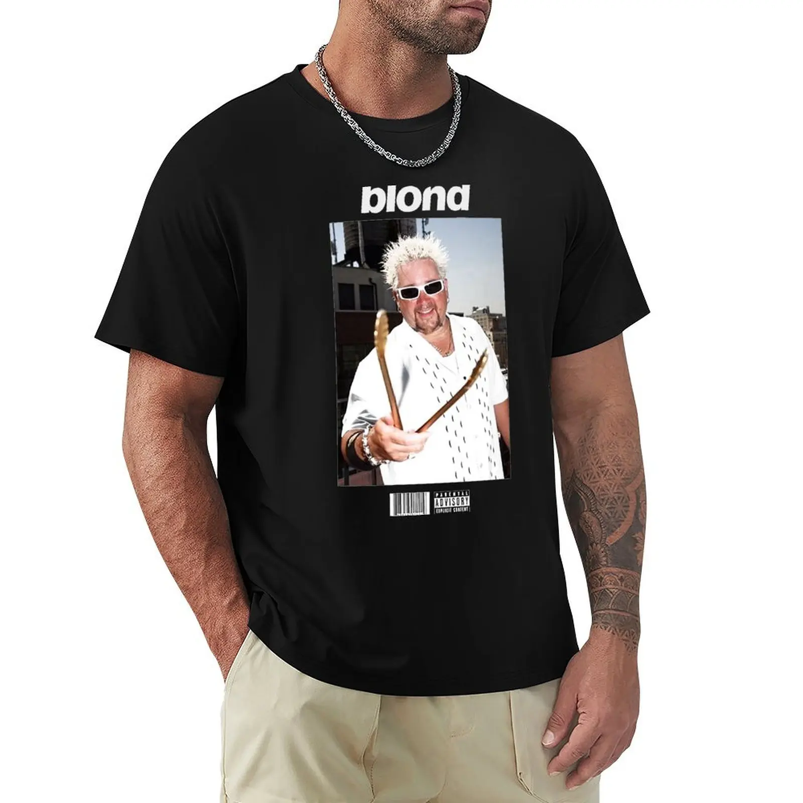 

Blond - Frank Ocean x Guy Fieri 36, Frank Ocean x Guy Fieri Blond 36 T-Shirt korean fashion vintage graphic tee tshirts for men