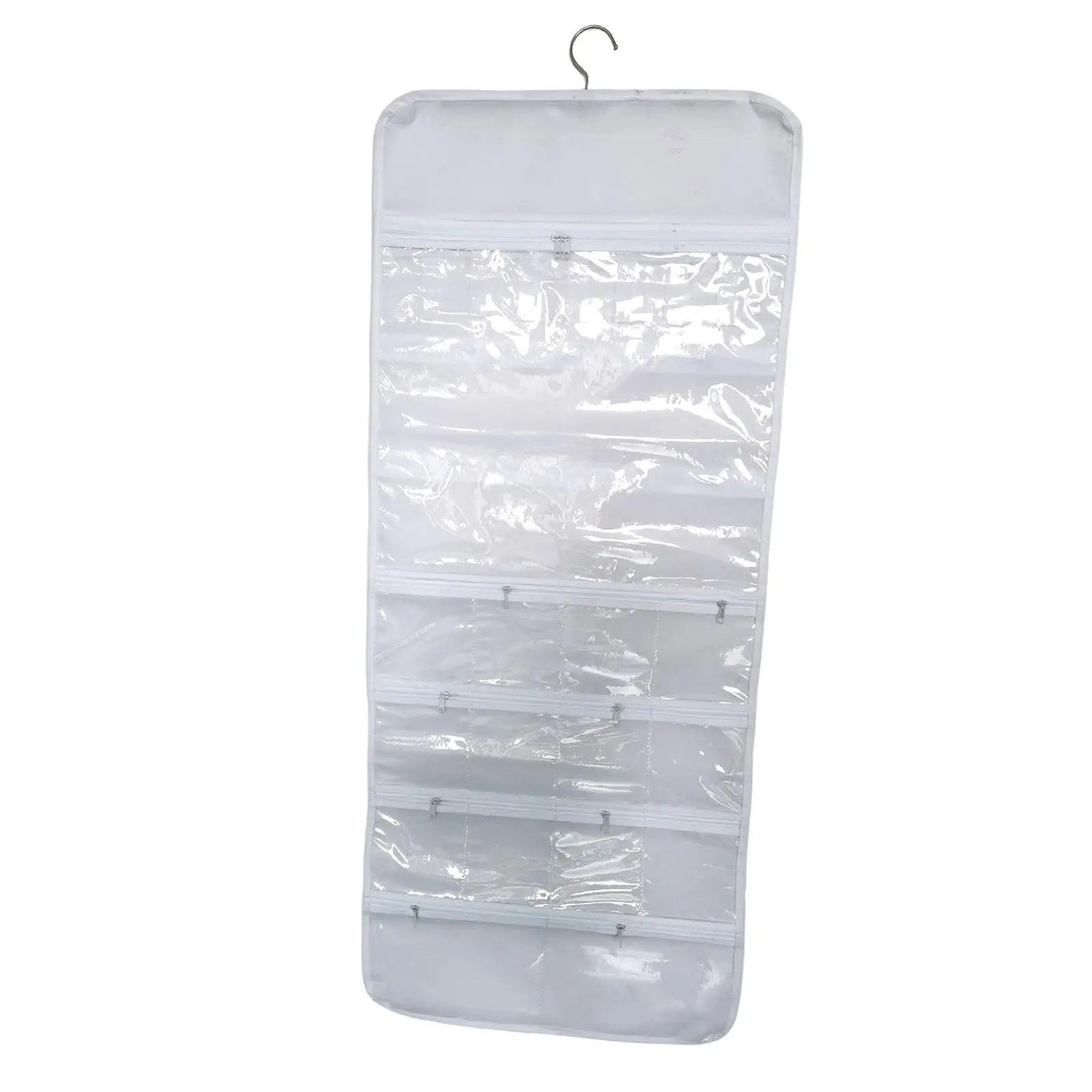 

Double Sided Jewelry Hanging Organizer with 49 Pockets Door Rack