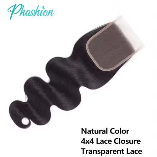 Phashion 26 Inch 4x4 5X5 Body Wave Lace Closure Only Pre Plucked Swiss Transparent 100 Remy Human Hair For Black Women Full Soft - Image 4