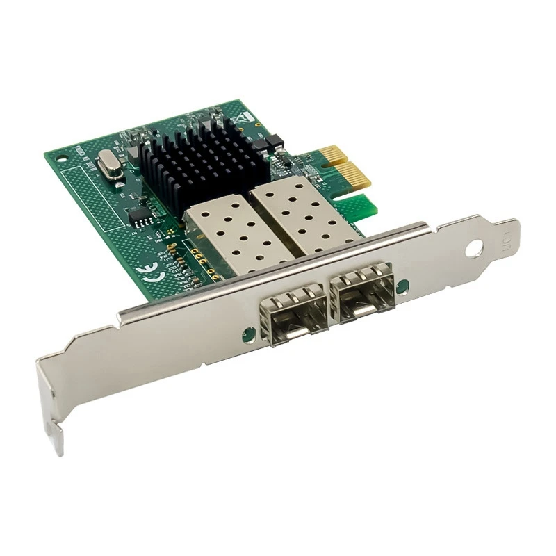 82576 Network Card, Pci Express X Gen 2.1, 2.5Gt/S Dual Optical Port Gigabit Fiber Lc Adapter Card