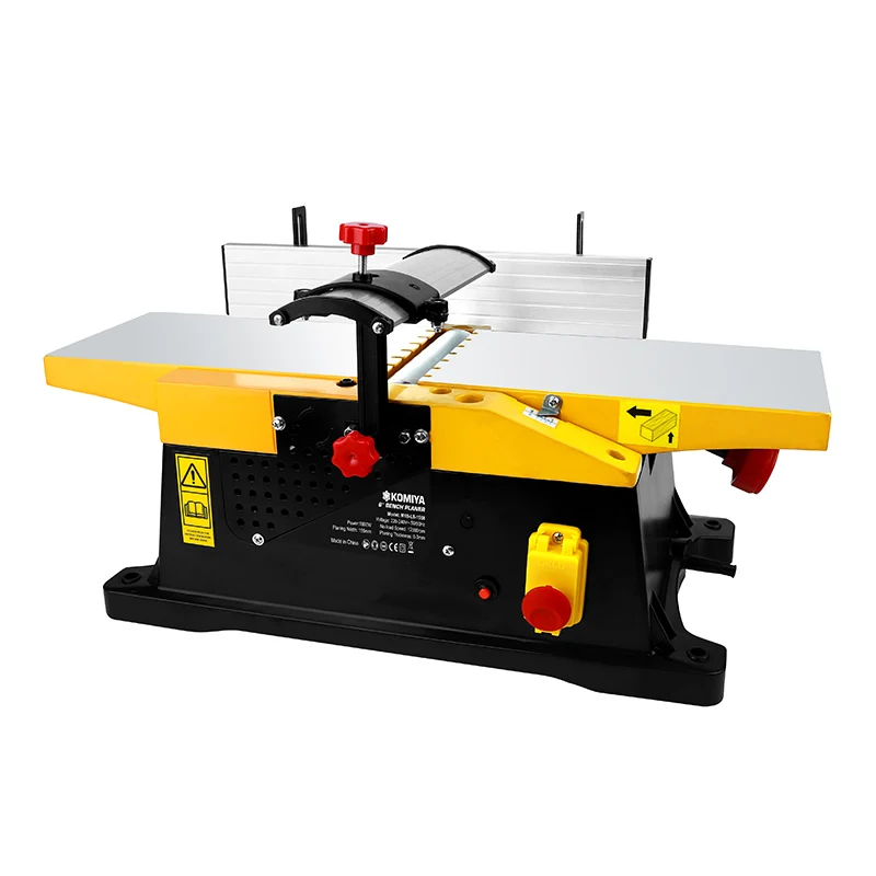 KOMIYA 1800W Electric Wood Thicknesser Planer Multifunctional For Woodworking Electric Planer Machine