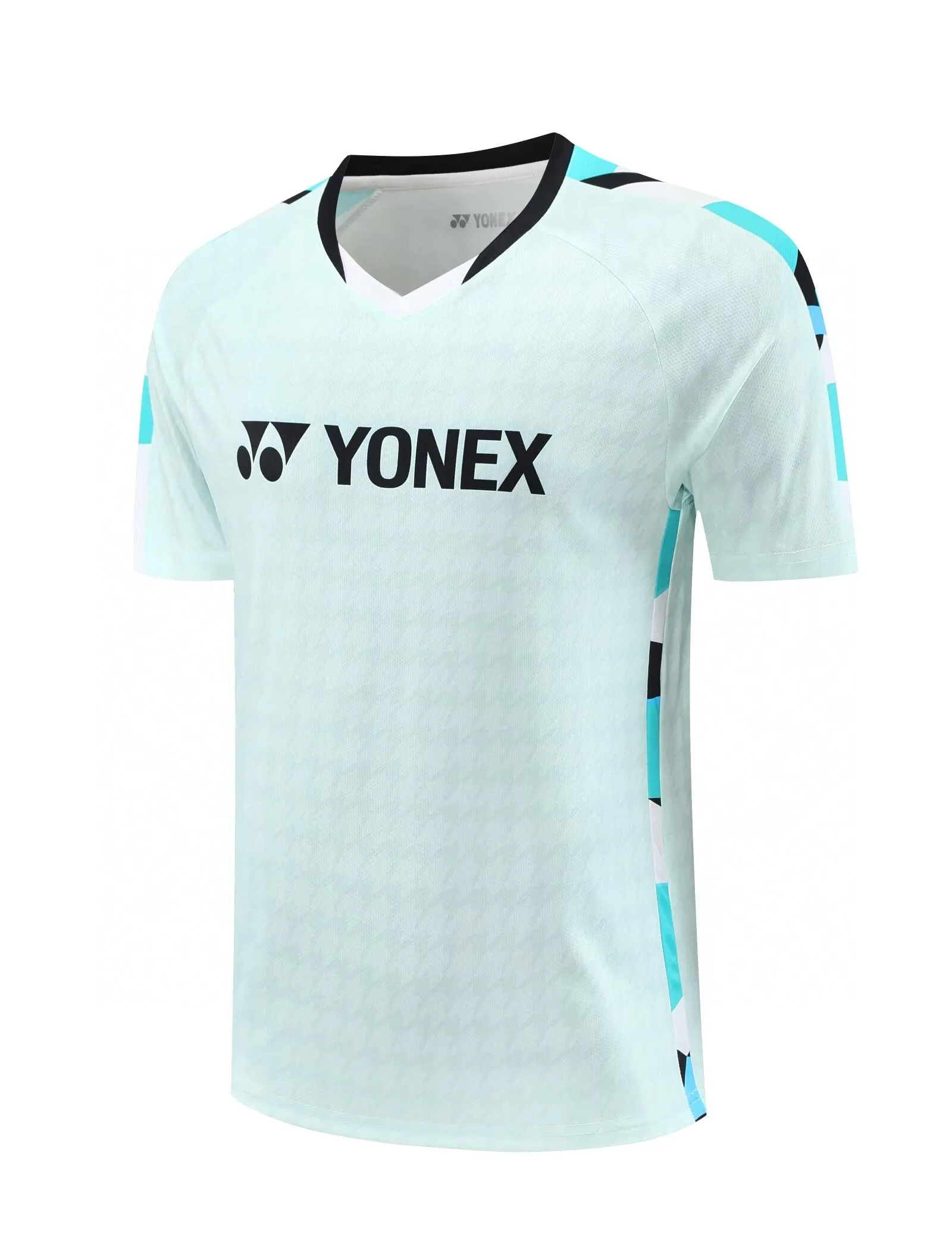 YONEX 2024 جديد بدلة كرة الريشة تنس التجفيف السريع تي شيرت قصير الأكمام امتصاص العرق إزالة الروائح الكريهة تنفس