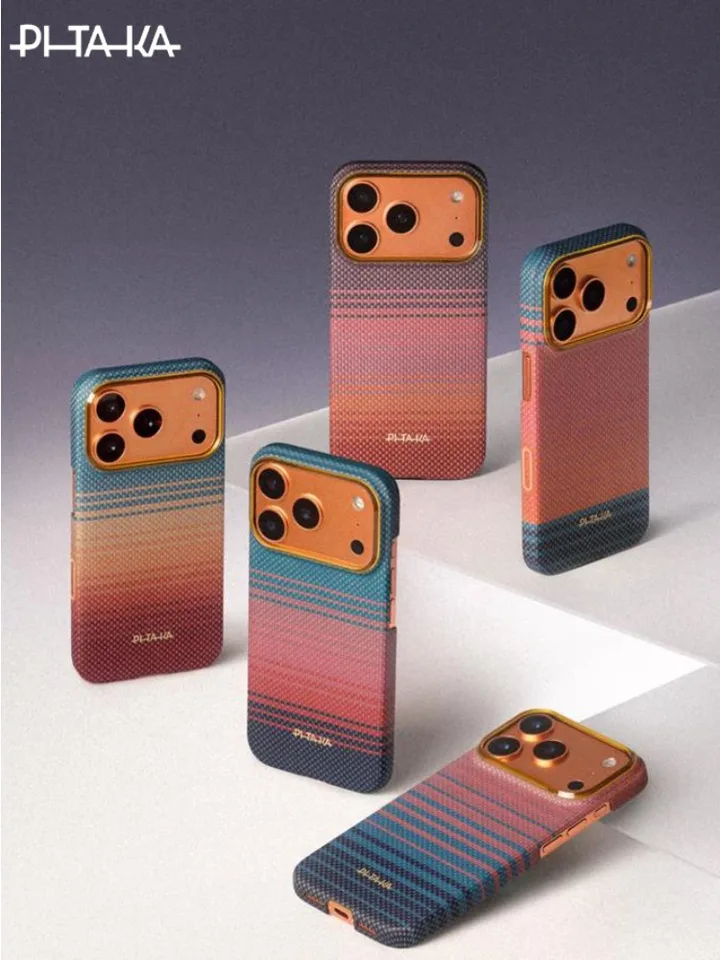 PITAKA カーボンファイバーカバー iPhone 17 Pro Max/17 Pro/Air用
