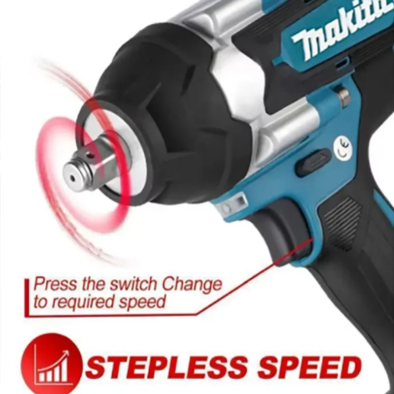 

Makita DTW700 1800Nm⚒ Brushless Cordless Impact Wrench 1/2" 18V Lithium-Ion Battery Fast Charging Heavy Duty Torque