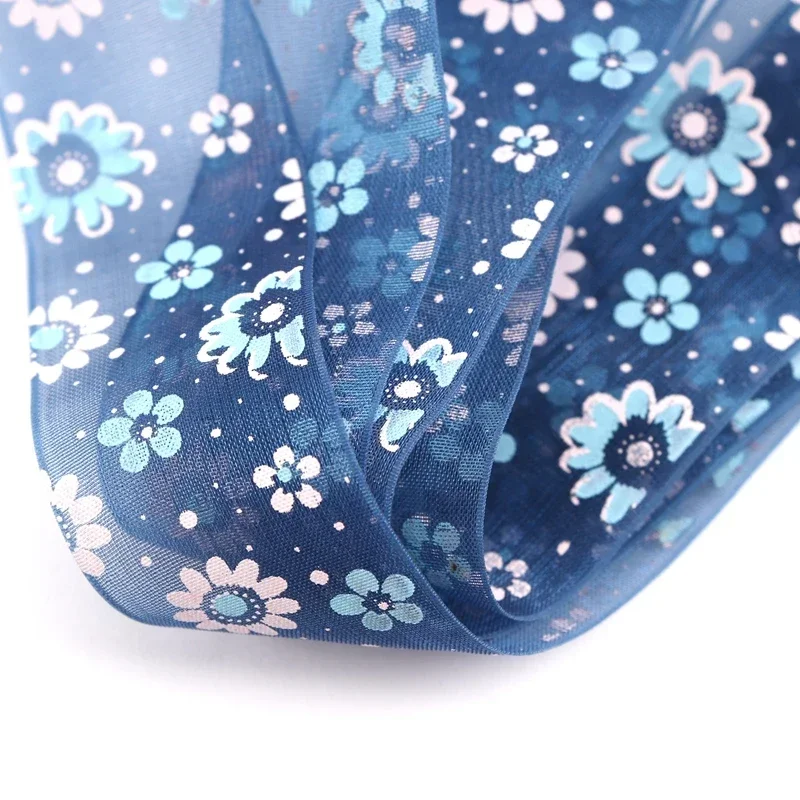 Snow Yarn Shoe Laces Printing Flat Shoelaces 2.5CM Width Ultra-thin Transparent Sports Shoelace Women Shoestrings 80/100/120CM