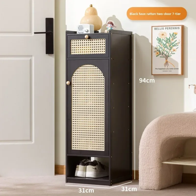 Multi-functional Household GoodsShoe Cabinet Household Entrance Extremely Narrow Small Shoe Rack Multi-layer Storage Cabinet