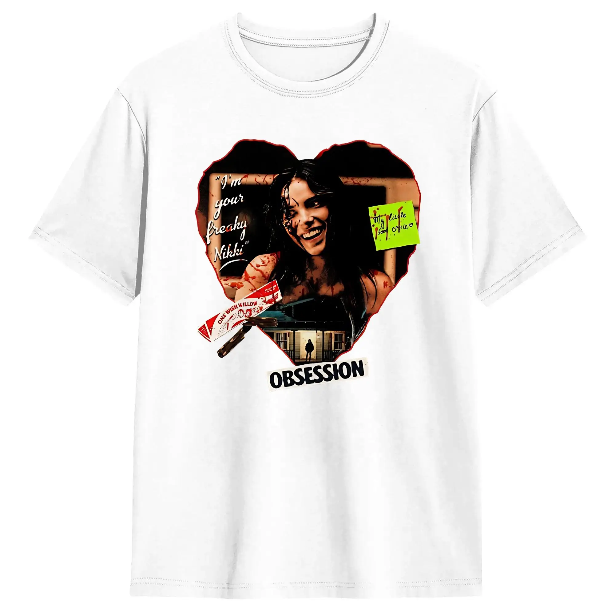 Freaky Nikki Obsession 2026 T Shirt Man Obsession Vintage T Shirts Summer Crewneck Fashion Tee Shirt Casual Oversized Tops