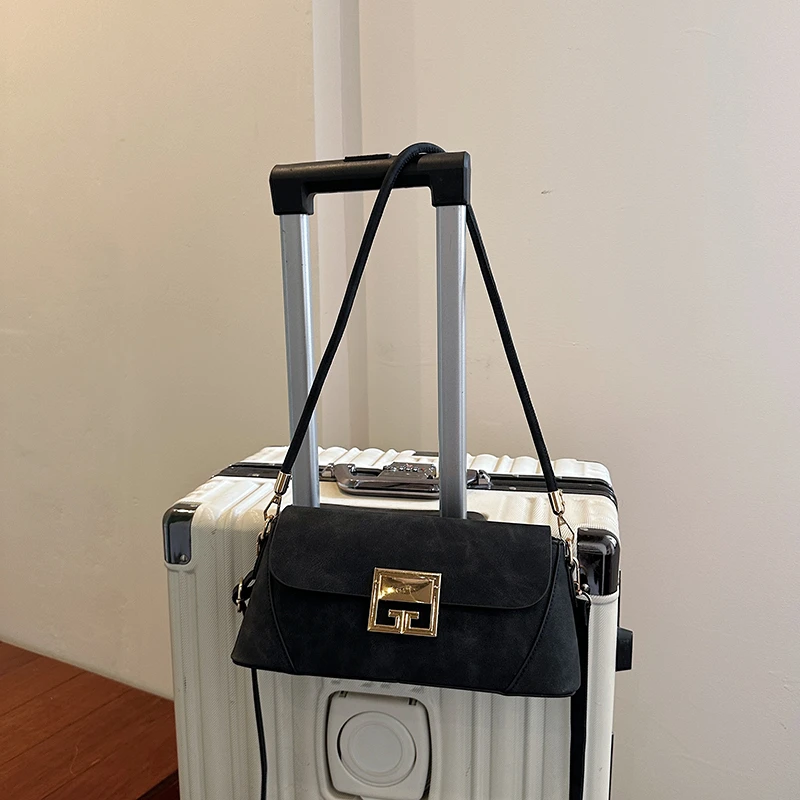 กระเป๋าสะพายไหล่ผู้หญิงคุณภาพระดับพรีเมียม กระเป๋าถือหนังวินเทจสุดหรู กระเป๋าสะพายข้างระดับไฮเอนด์ ดีไซน์คลาสสิก